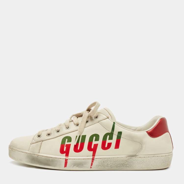 Luxury sneakers for men - Gucci Ace white sneakers