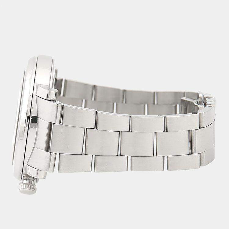 مملوكة مسبقًا Gucci G Chrono 101M Quartz White Stainless Steel Men's Wristwatch 44mm