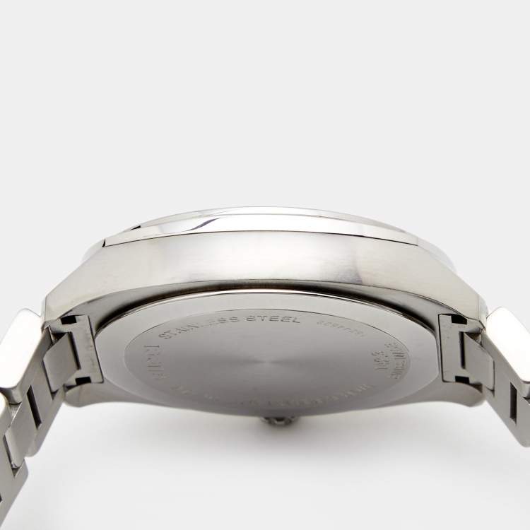 Pre Owned Gucci Blue Stainless Steel GG2570 Series YA142303 Men's Wristwatch 40 mm