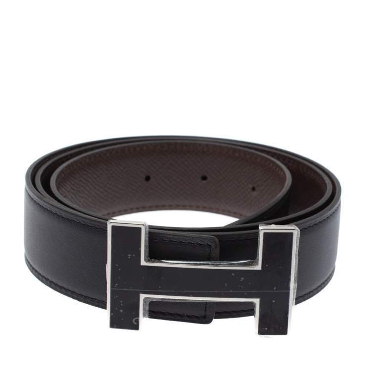 Hermes Mens Belts, Black, 85