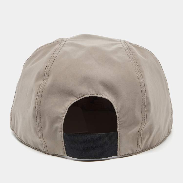 Pre Owned Hermès Taupe Roger Technical Reversible Cap M