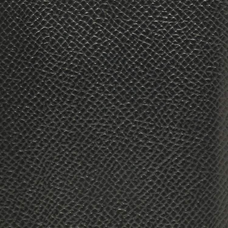 Pre Owned Hermes Noir Epsom Leather MC² Euclide Card Holder