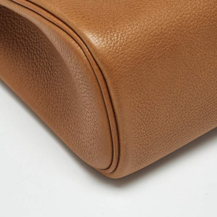 Pre Owned Hermès Fauve Barenia Faubourg Leather Hac A Dos PM Backpack
