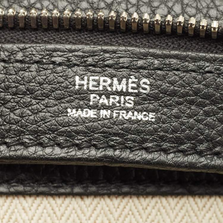 Pre Owned Hermès Cityback 27 Noir Togo Leather Backpack