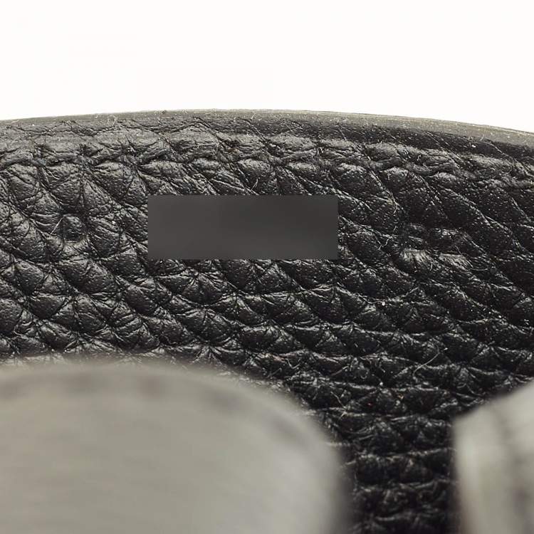 Pre Owned Hermès Cityback 27 Noir Togo Leather Backpack