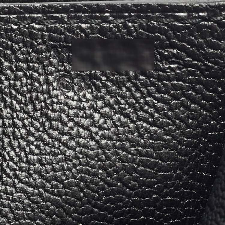 Pre Owned Hermès Kelly Depeches 36 Noir Togo Leather Briefcase