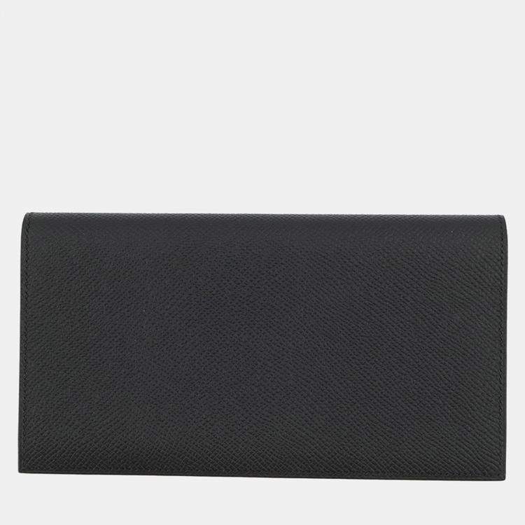 Pre Owned Hermes Mc2 Fleming Black Epsom