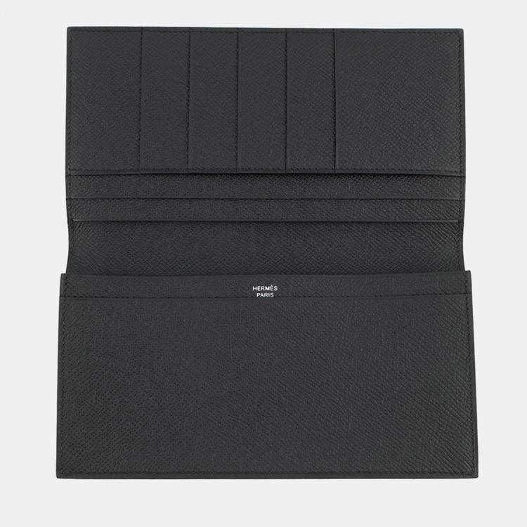 Pre Owned Hermes Mc2 Fleming Black Epsom