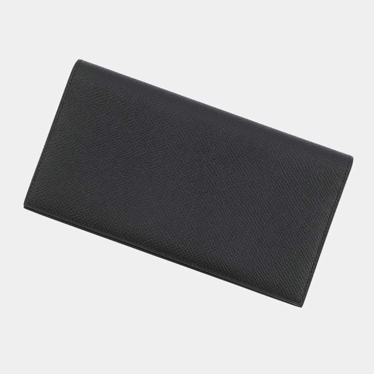 Pre Owned Hermes Mc2 Fleming Black Epsom