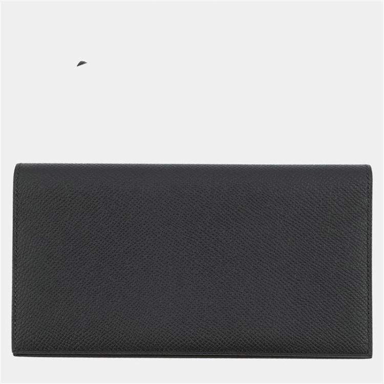 Pre Owned Hermes Mc2 Fleming Black Epsom