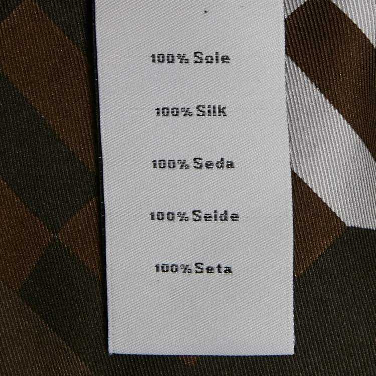Pre Owned Hermes Green Printed Silk Button Front Long Sleeve Shirt M