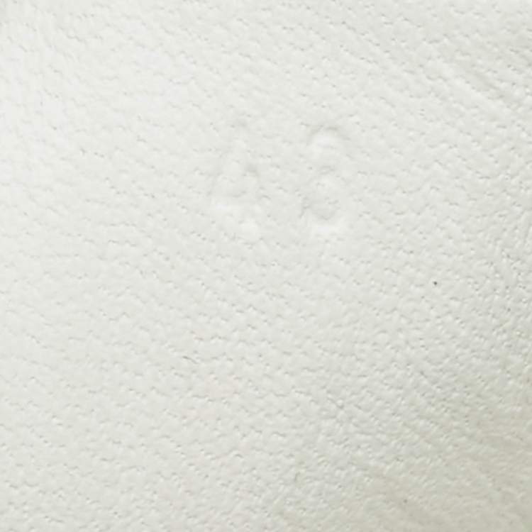 Pre Owned Hermes Keep Size 43 White Leather Mules Sneakers 