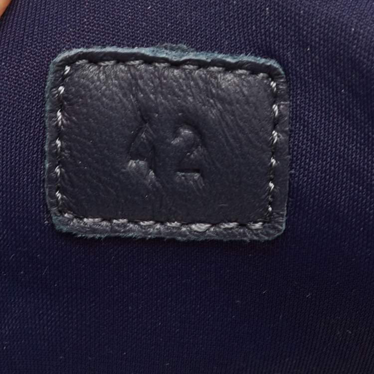 Pre Owned Hermès Bouncing Size 42 Multicolor Neoprene and Suede Low Top Sneakers