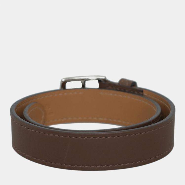 Pre Owned Hermes Etriviere Double Tour Bracelet