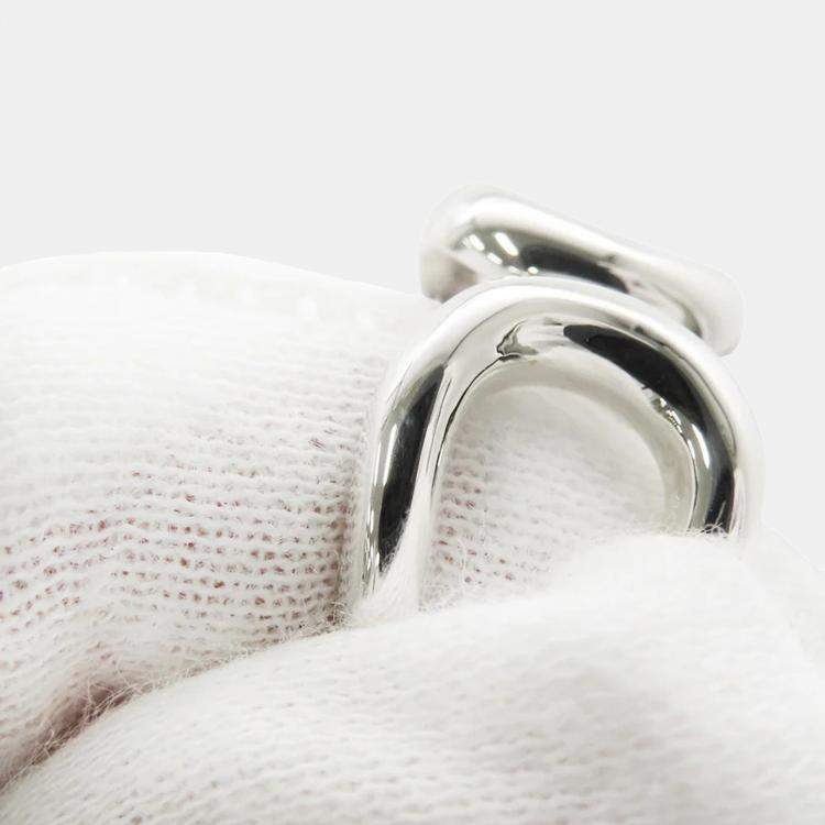 Pre Owned Hermes Lima Ring PM Silver 925 EU 55