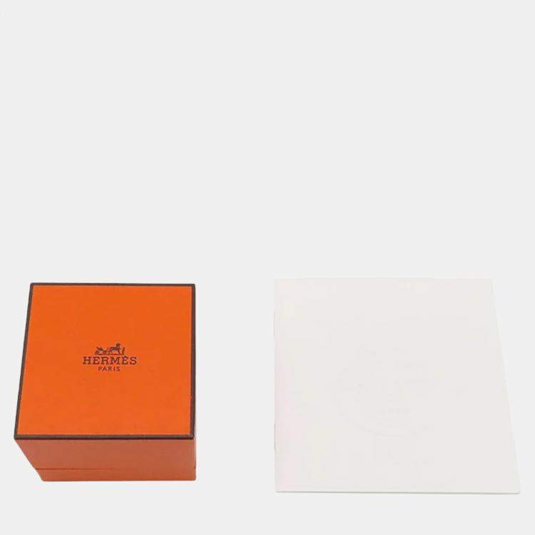 Pre Owned Hermes Lima Ring PM Silver 925 EU 55