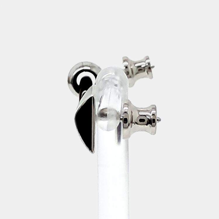 مملوكة مسبقًا Hermes Medore XO Silver Sarrings