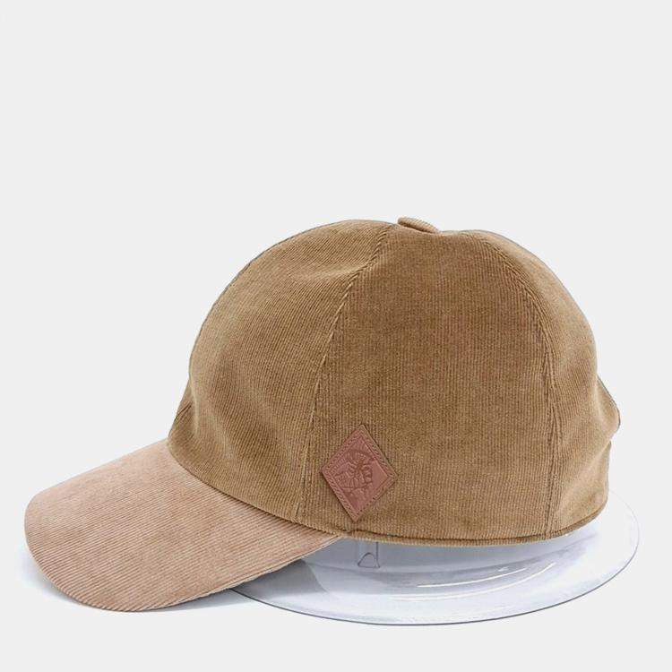 Pre Owned Hermes Corduroy Riley Duo Cap