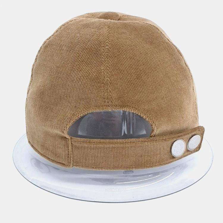 Pre Owned Hermes Corduroy Riley Duo Cap