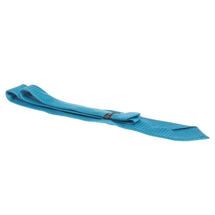 مملوكة مسبقًا Hermes Vibrant Blue Faconnee H Silk Jacquard Tie 