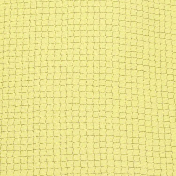 مملوكة مسبقًا Hermes Yellow Tennis Net Silk Tie