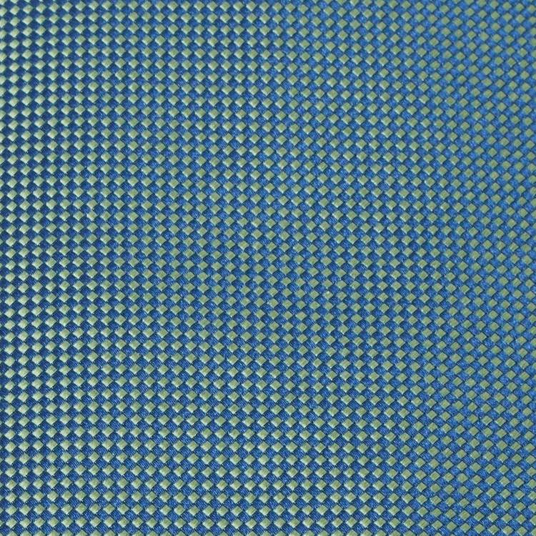 مملوكة مسبقًا Hermes Green/Blue Patterned Silk Tie