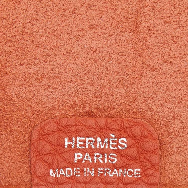 مملوكة مسبقًا Hermès Rouge Tomate Togo Leather Ulysse Mini Notebook