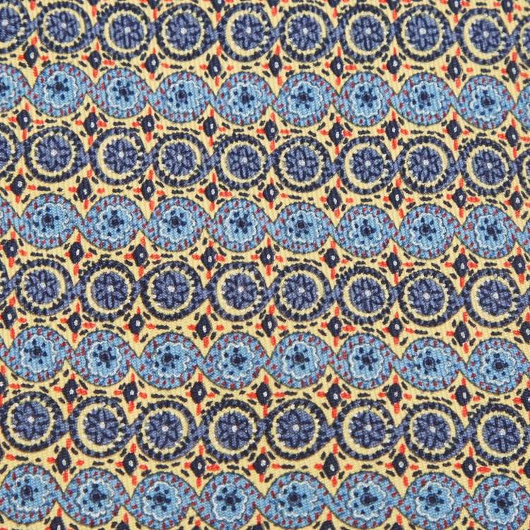 Pre Owned Hermès Multicolor Printed Silk Tie