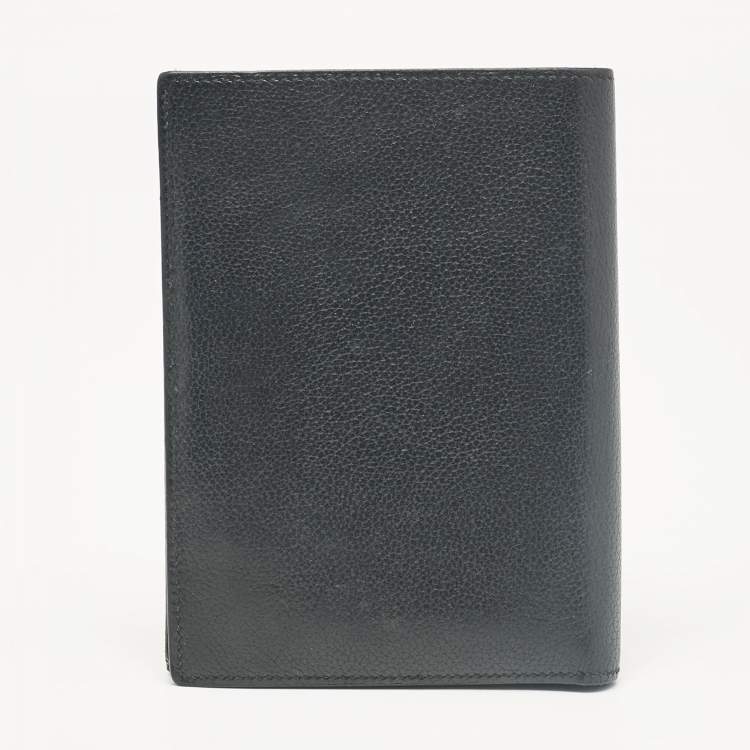 Pre Owned Hermes Noir Evercolor Leather Bifold Wallet