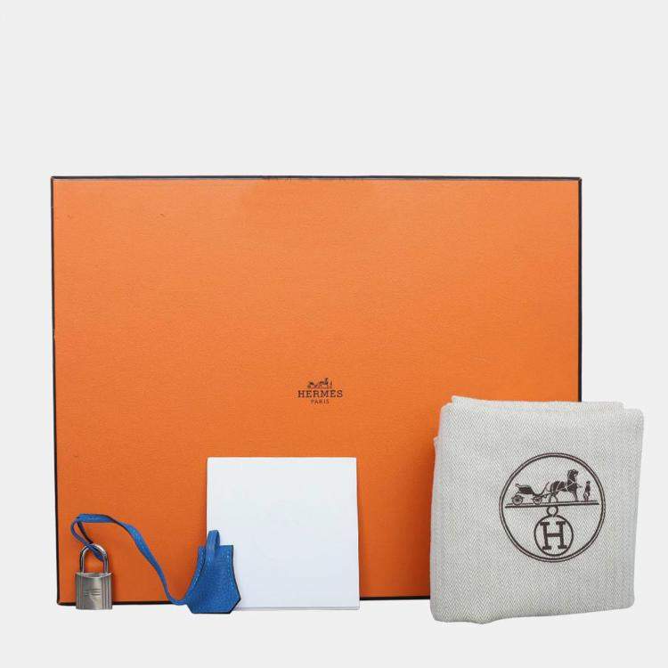 Pre Owned Hermes Blue Hydra HAC A Dos PM Backpack