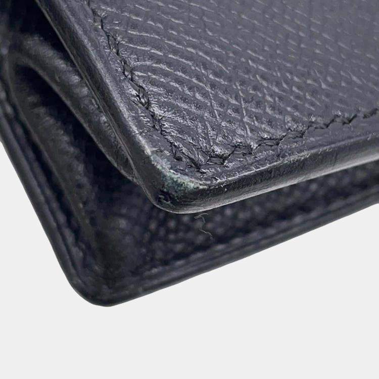 Pre Owned Hermes Black Epsom Leather Sac a Depeches 27 Briefcase Bag