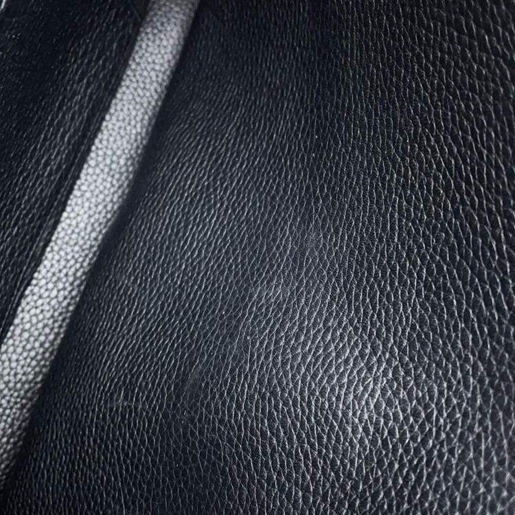 Pre Owned Hermes Black Taurillon Clemence Victoria Messenger Bag