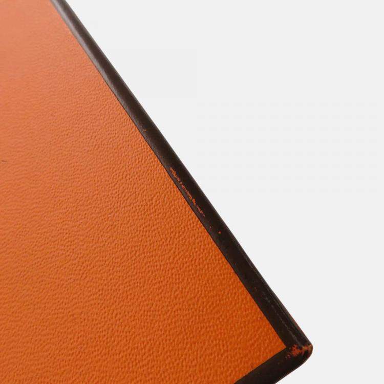 Pre Owned Hermes Videpoches Black Togo Leather