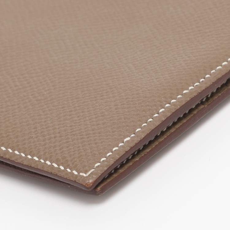 Pre Owned Hermes Sauge Epsom Leather MC² Copernic Wallet
