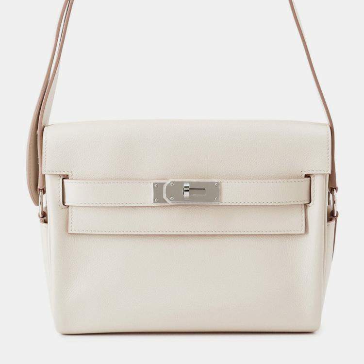 Pre Owned Hermes Kelly Messenger Beton Evercolor PM