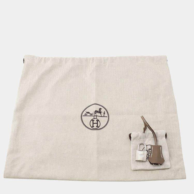 Pre Owned Hermes Kelly Messenger Etoupe Evercolor Size PM