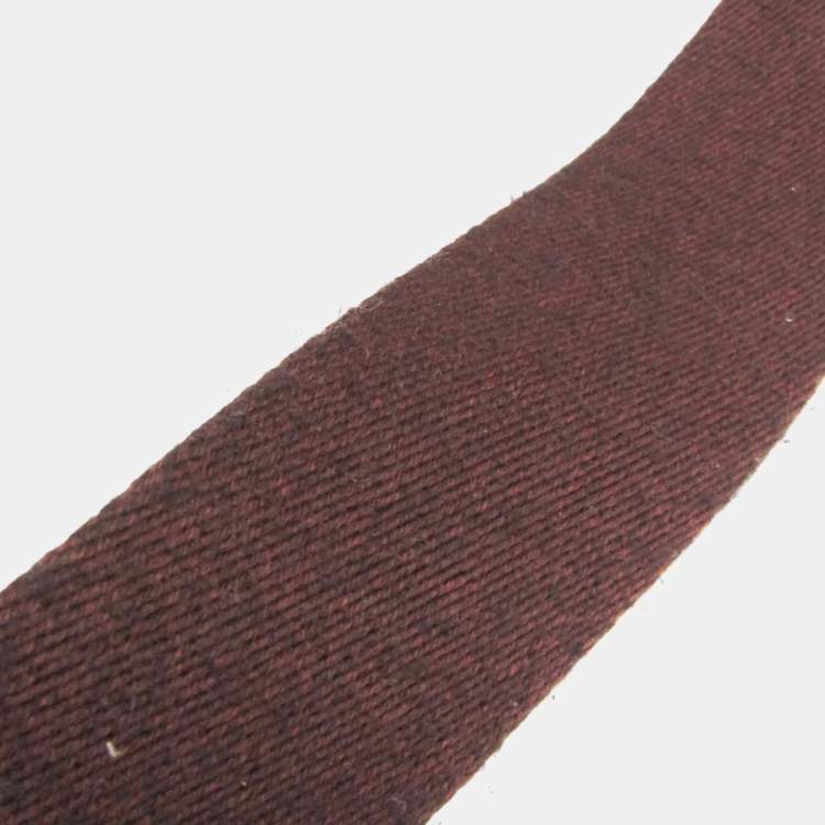 Pre Owned Hermes 2-Way Business Bag Leather Briefcase Shoulder Bag Brown