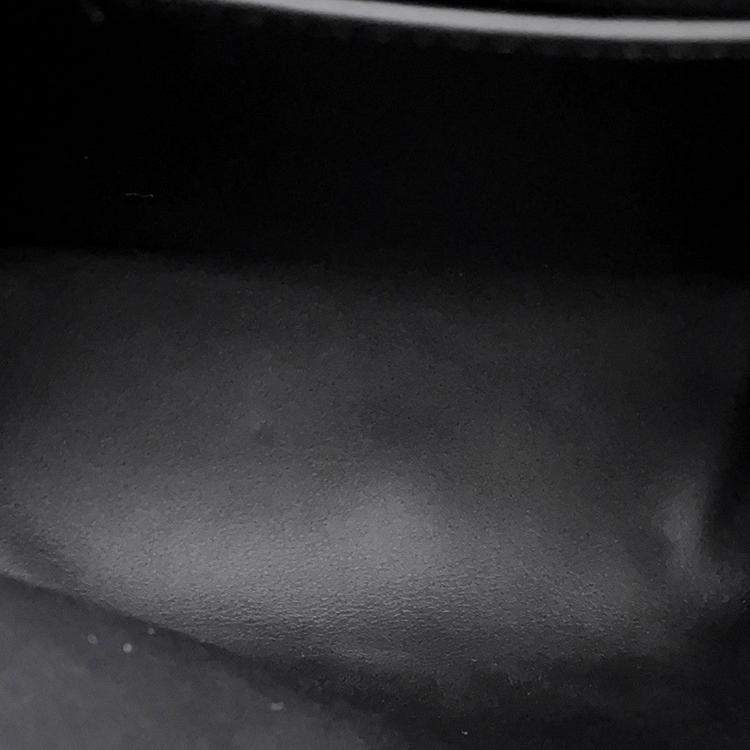 Pre Owned Hermes Kelly Akkad Black Togo Leather Size Pm