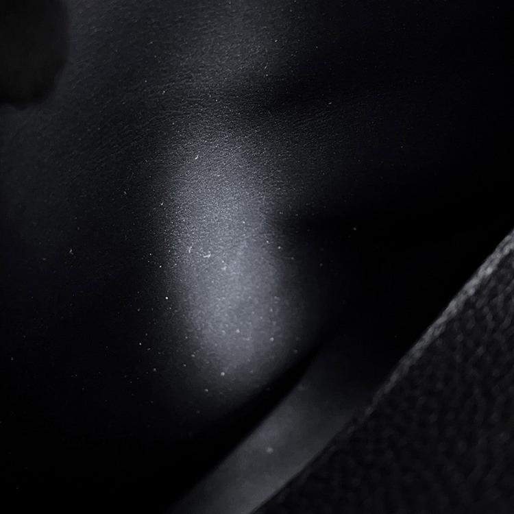 Pre Owned Hermes Kelly Akkad Black Togo Leather Size Pm