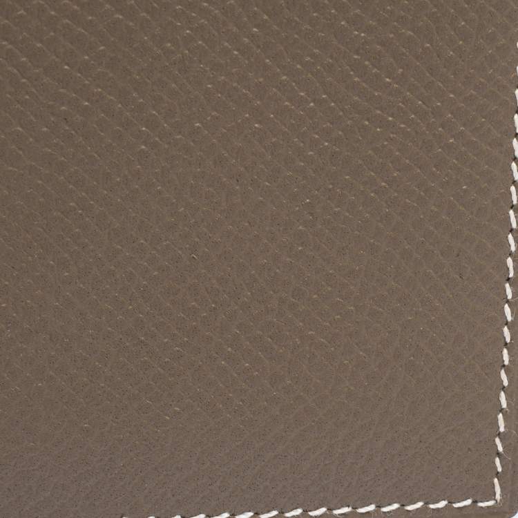 Pre Owned Hermes Sauge Epsom Leather MC² Euclide Card Holder