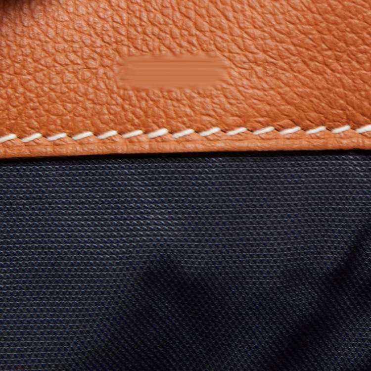 Pre Owned Hermès Gold Evergrain Citynews Messenger Bag