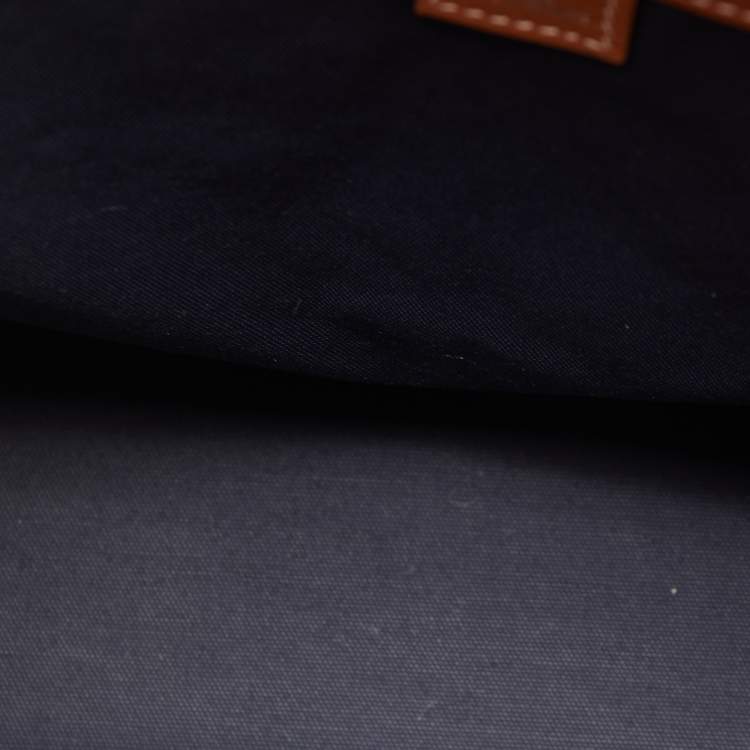 Pre Owned Hermes Gold Evercolor Leather Citynews Briefcase 