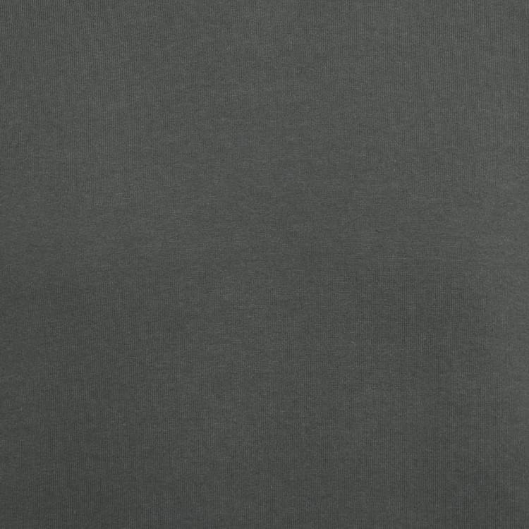 Pre Owned Hermes Green Cotton Run H Crewneck Sweatshirt  S