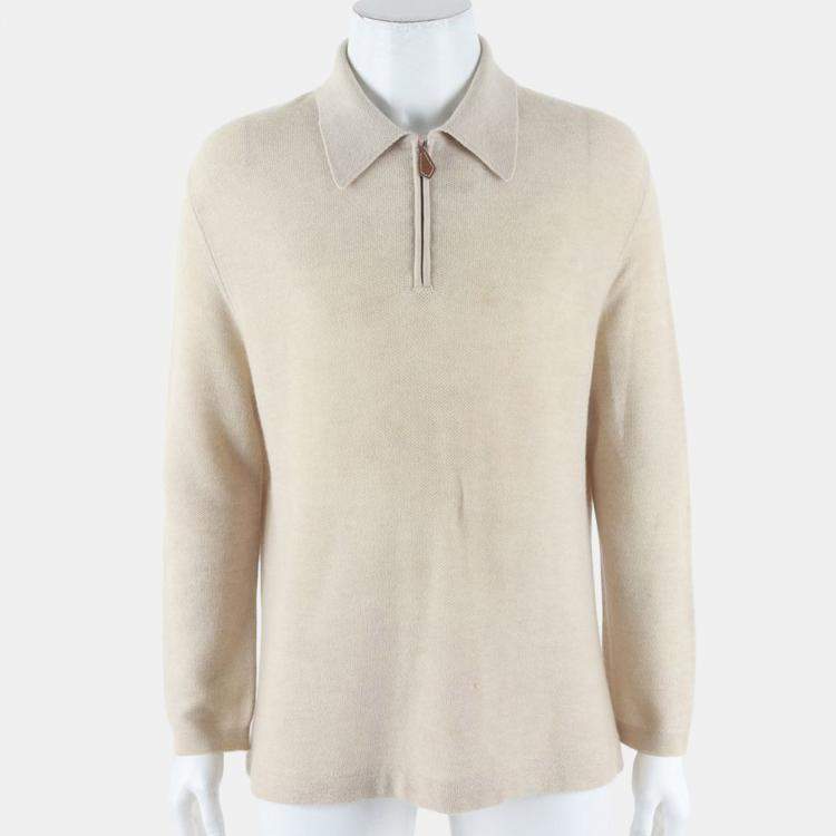 Pre Owned Hermès cashmere knit M