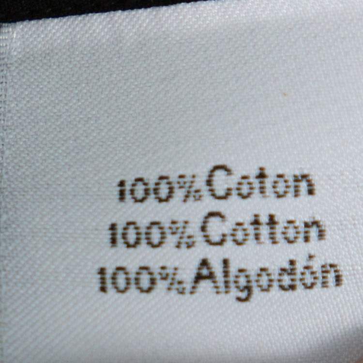 Pre Owned Hermes Black Cotton Button Front Long Sleeve Shirt 5XL
