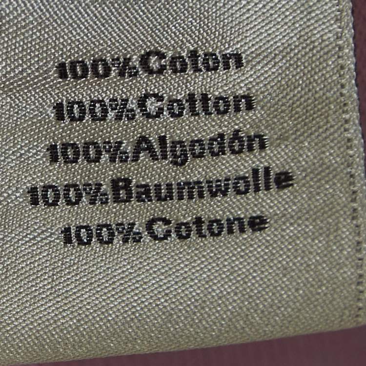 Pre Owned Hermes Pink Cotton Pique Round Neck T-Shirt M