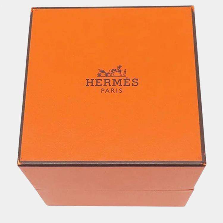 Pre Owned Hermes Chaine D'Ancre Bracelet 14 Frames Size Mm Sv925
