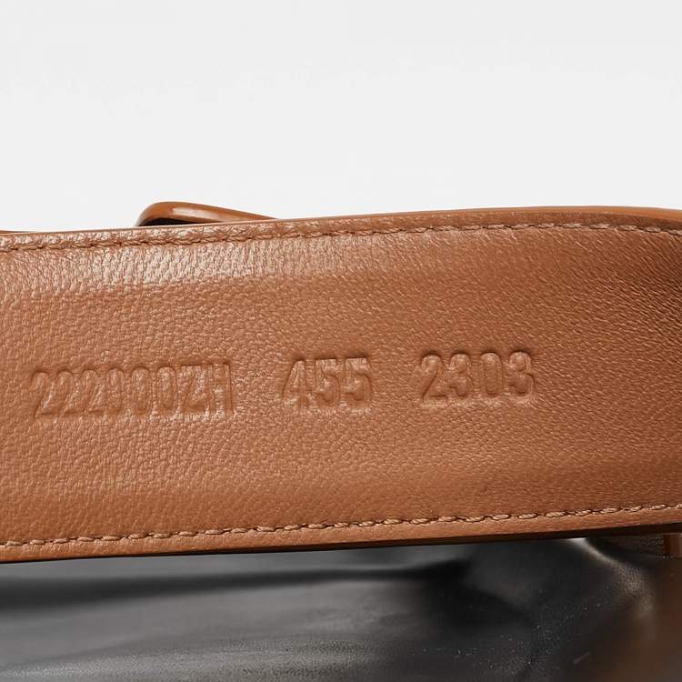 Pre Owned Hermes Brown Leather Chypre Sandals Size 45.5