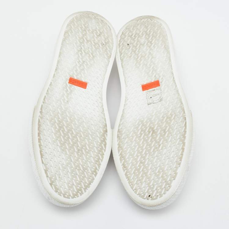 Pre Owned Hermes Beige Suede Game Slip On Sneakers Size 39