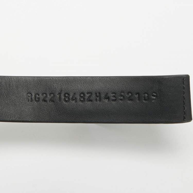 Pre Owned Hermes Black Leather Junior Flat Sandals Size 43.5